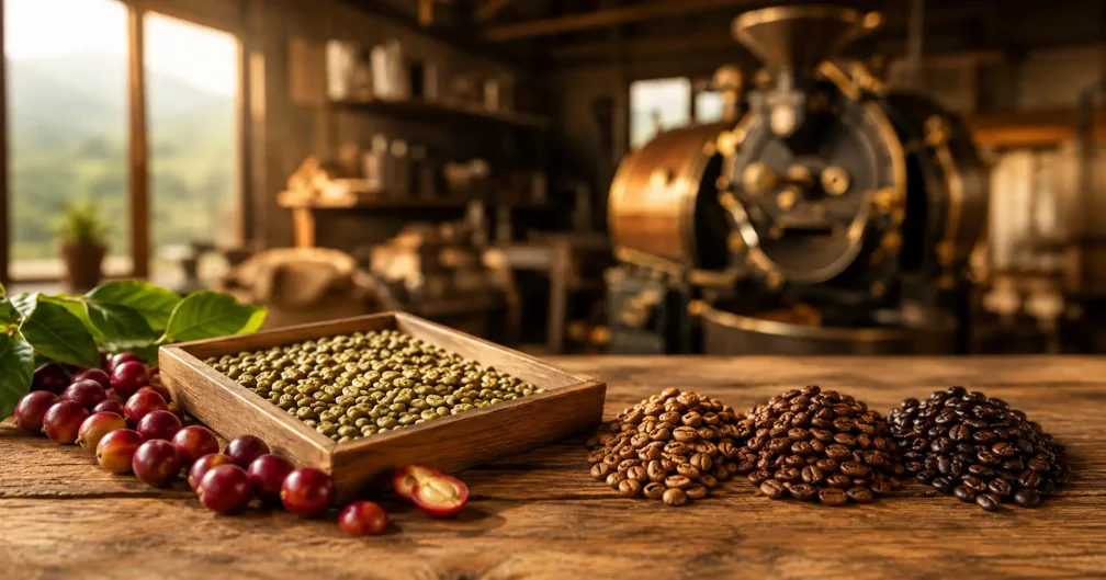 Kahve Kavurma Rehberi: Yeşil Çekirdekten Aromatik Fincana