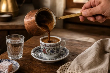 Köpüklü Türk Kahvesi Nasıl Yapılır? Klasik Türk Kahvesi Tarifi