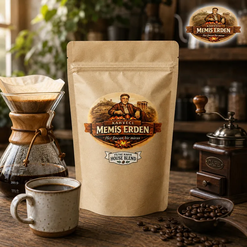 Filtre Kahve House Blend - Taze ve Geleneksel Kahveci Memiş Erden Lezzeti